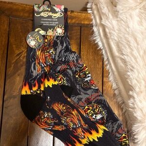 Ed Hardy Cushioned Crew Socks